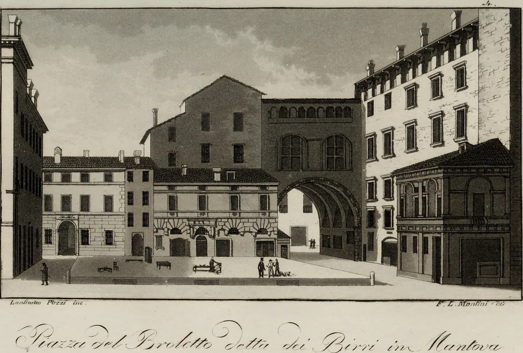 An illustration from Nuovo prospetto di Mantova : arricchita delle principali vedute e della pianta di detta città .., 1834, leaf 163
