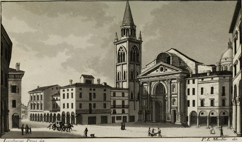An illustration from Nuovo prospetto di Mantova : arricchita delle principali vedute e della pianta di detta città .., 1834, leaf 176