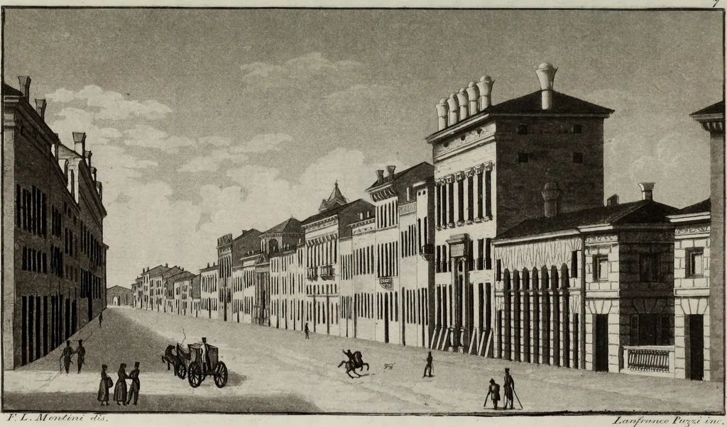 An illustration from Nuovo prospetto di Mantova : arricchita delle principali vedute e della pianta di detta città .., 1834, leaf 196