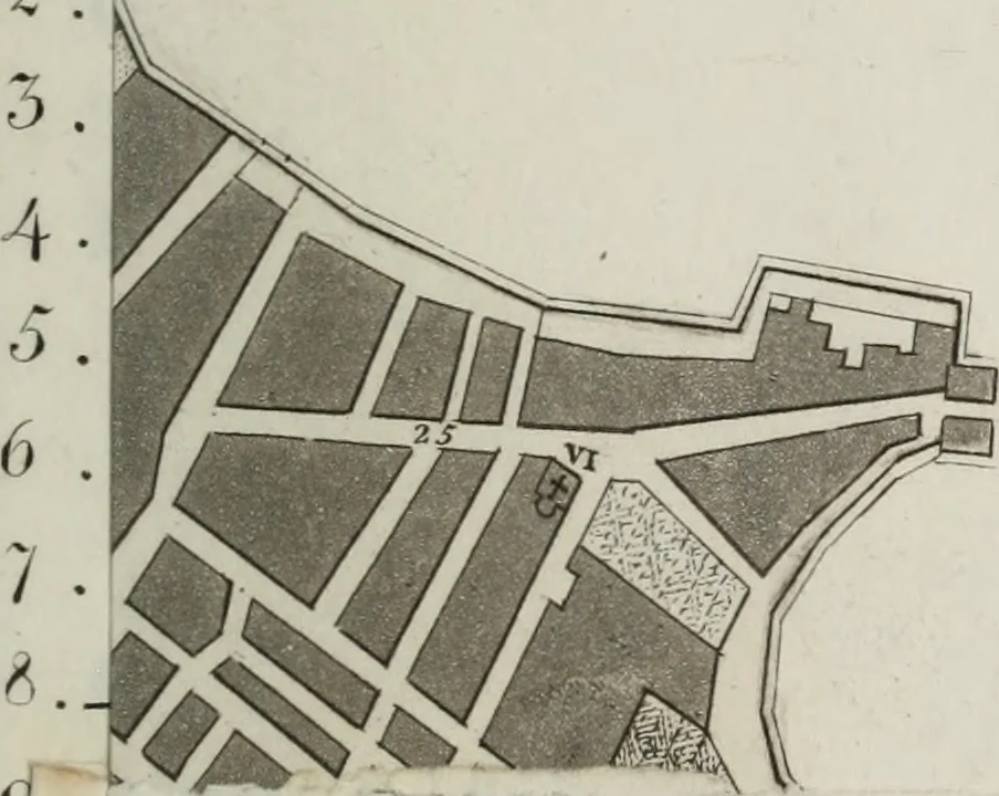 An illustration from Nuovo prospetto di Mantova : arricchita delle principali vedute e della pianta di detta città .., 1834, leaf 208