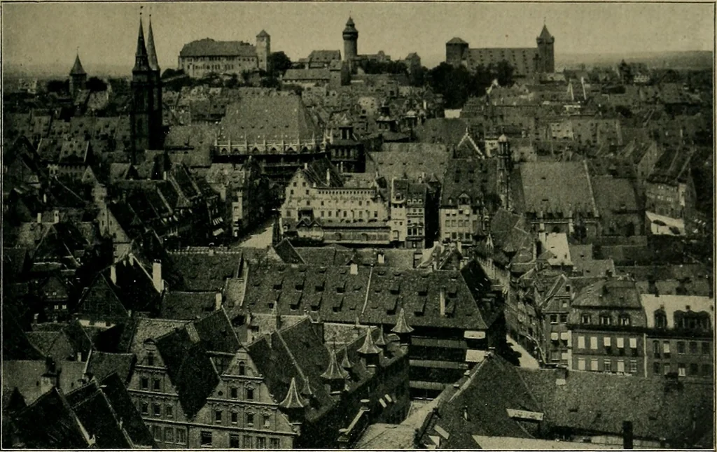 An illustration from Nuremberg and its art to the end of the 18th century., 1905, leaf 10