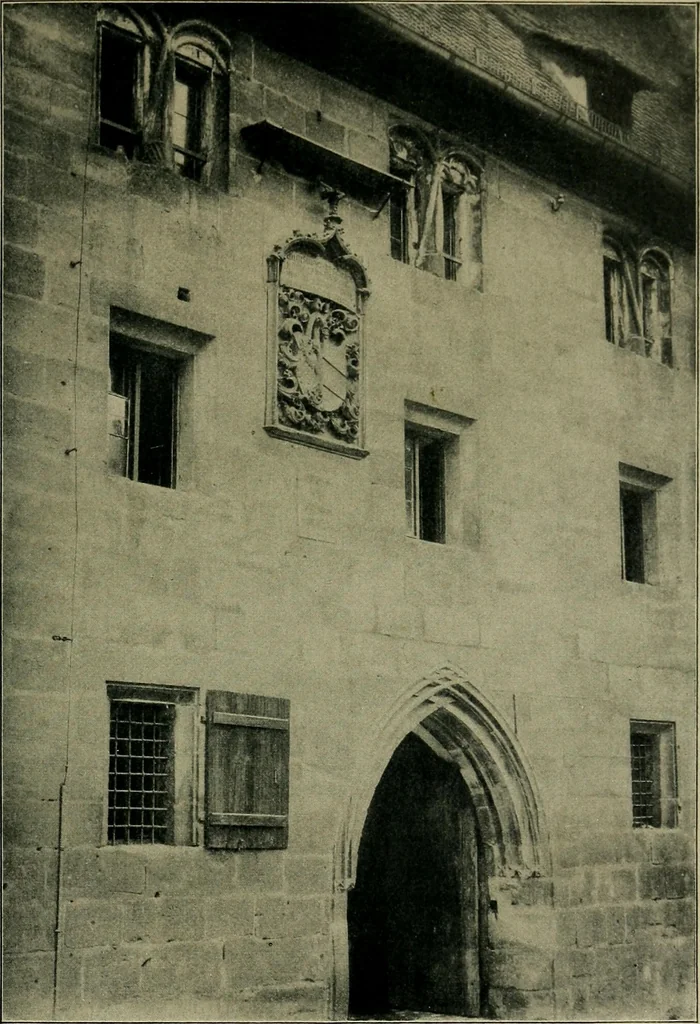 An illustration from Nuremberg and its art to the end of the 18th century., 1905, leaf 16