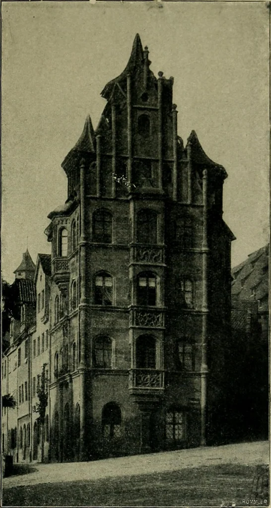 An illustration from Nuremberg and its art to the end of the 18th century., 1905, leaf 166