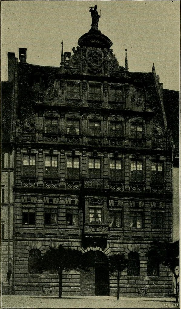 An illustration from Nuremberg and its art to the end of the 18th century., 1905, leaf 167