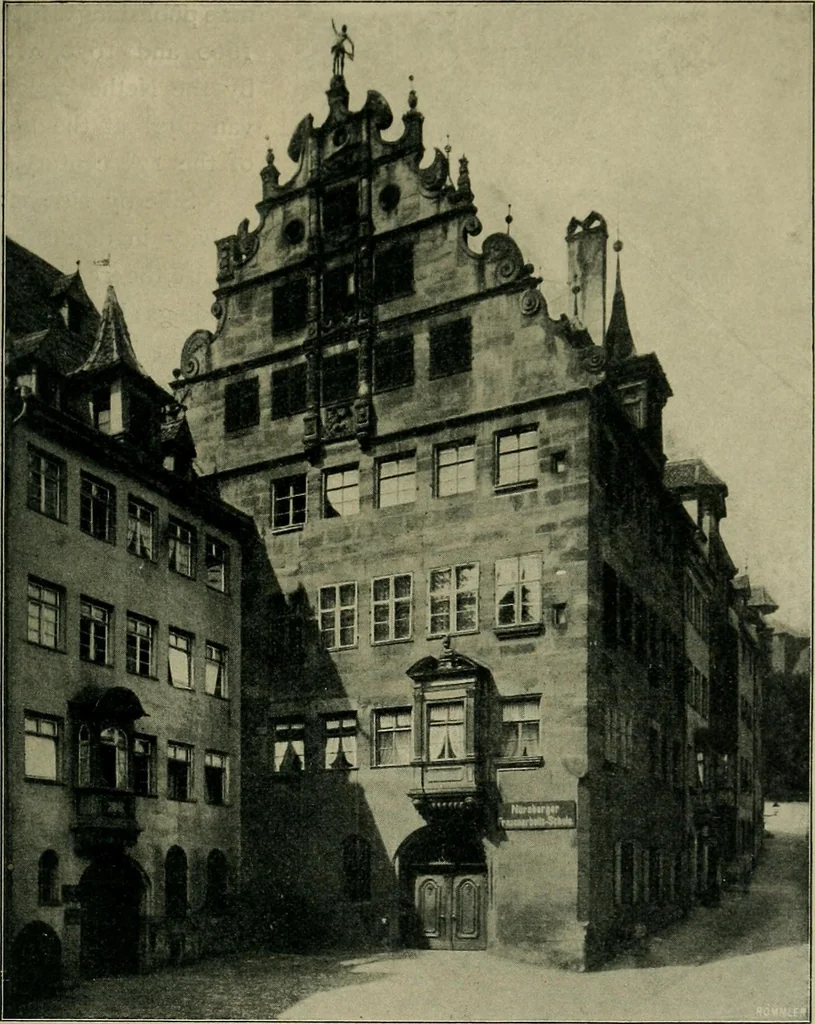 An illustration from Nuremberg and its art to the end of the 18th century., 1905, leaf 170