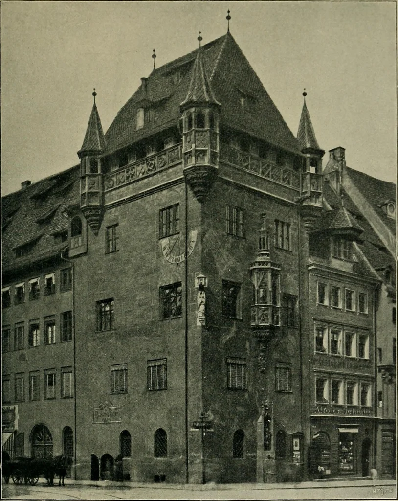 An illustration from Nuremberg and its art to the end of the 18th century., 1905, leaf 50
