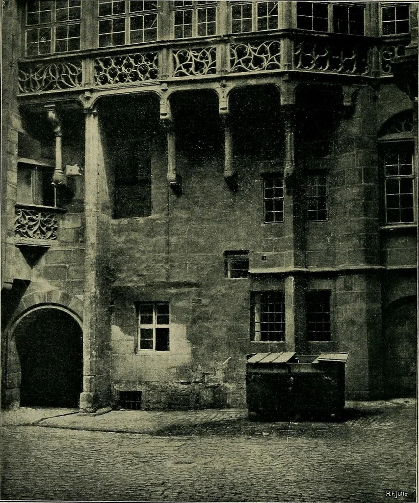 An illustration from Nuremberg and its art to the end of the 18th century., 1905, leaf 71