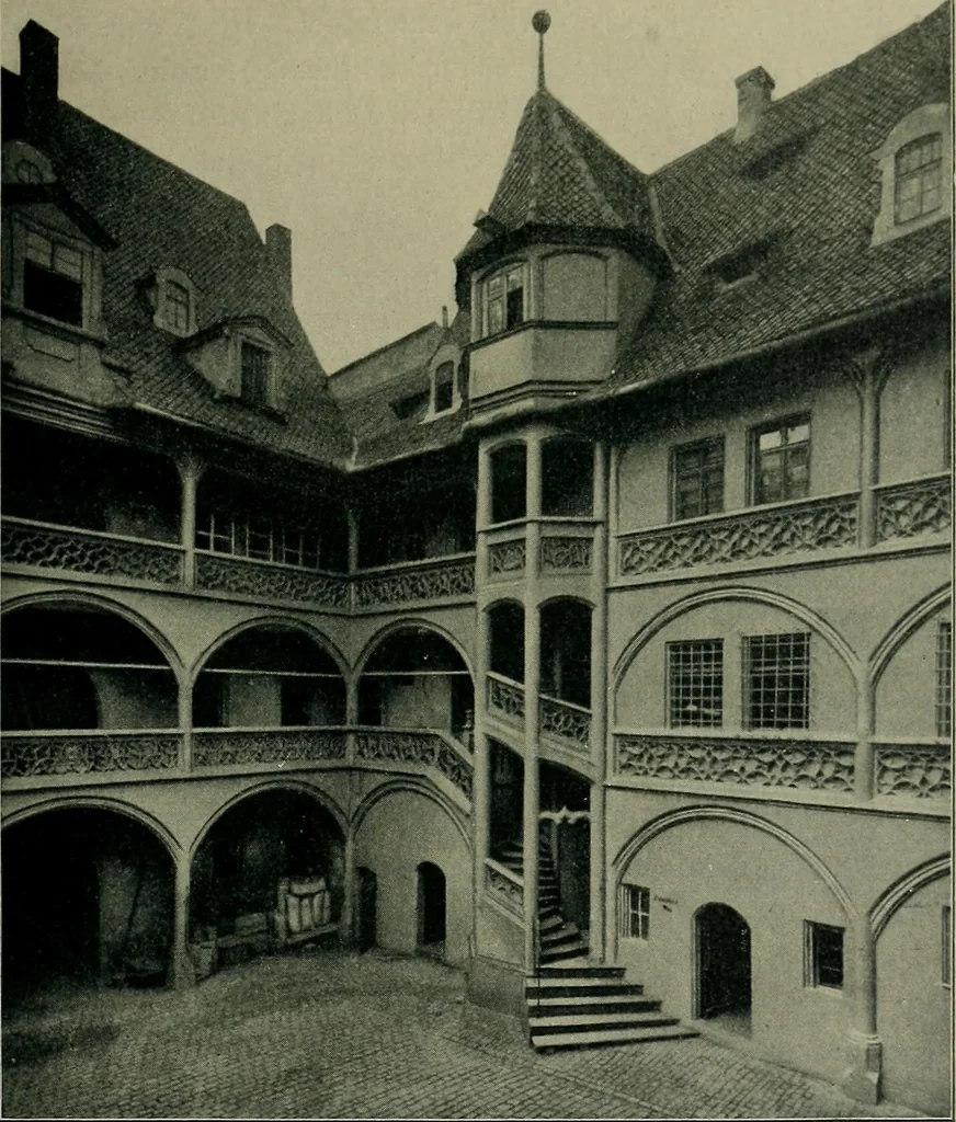 An illustration from Nuremberg and its art to the end of the 18th century., 1905, leaf 74