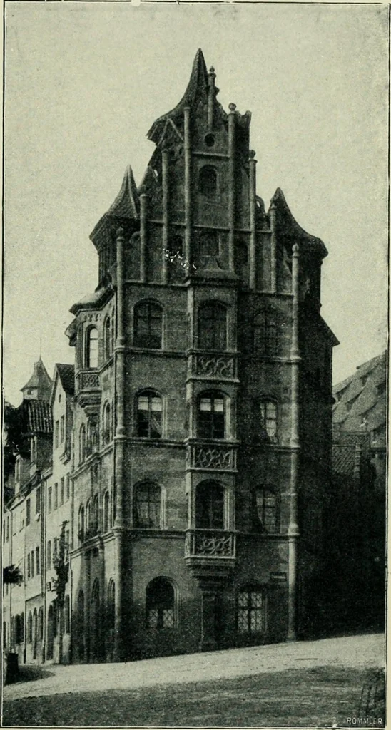 An illustration from Nuremberg and its art to the end of the 18th century, 1905, leaf 168