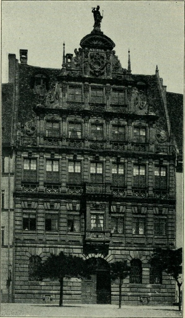 An illustration from Nuremberg and its art to the end of the 18th century, 1905, leaf 169