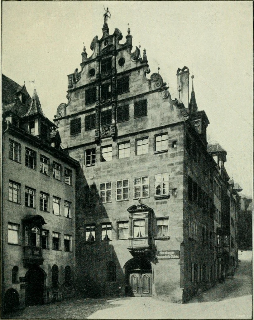 An illustration from Nuremberg and its art to the end of the 18th century, 1905, leaf 172