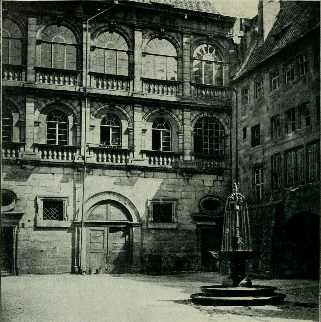 An illustration from Nuremberg and its art to the end of the 18th century, 1905, leaf 175