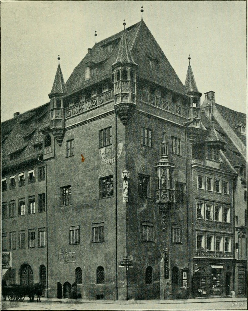 An illustration from Nuremberg and its art to the end of the 18th century, 1905, leaf 52