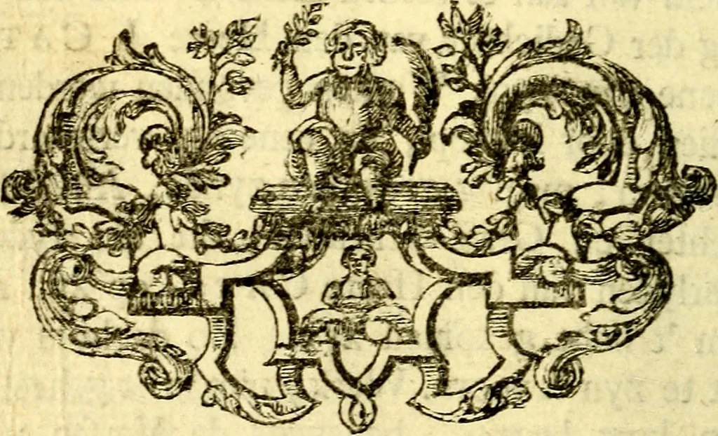 An illustration from Nuttelyck huys-boeck ... Benevens alle de overgebleven gedichten ... de lof-en rouw-gedichten en graft-schriften, 1769, leaf 11