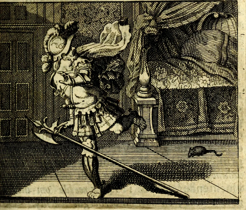 An illustration from Nuttelyck huys-boeck ... Benevens alle de overgebleven gedichten ... de lof-en rouw-gedichten en graft-schriften, 1769, leaf 110