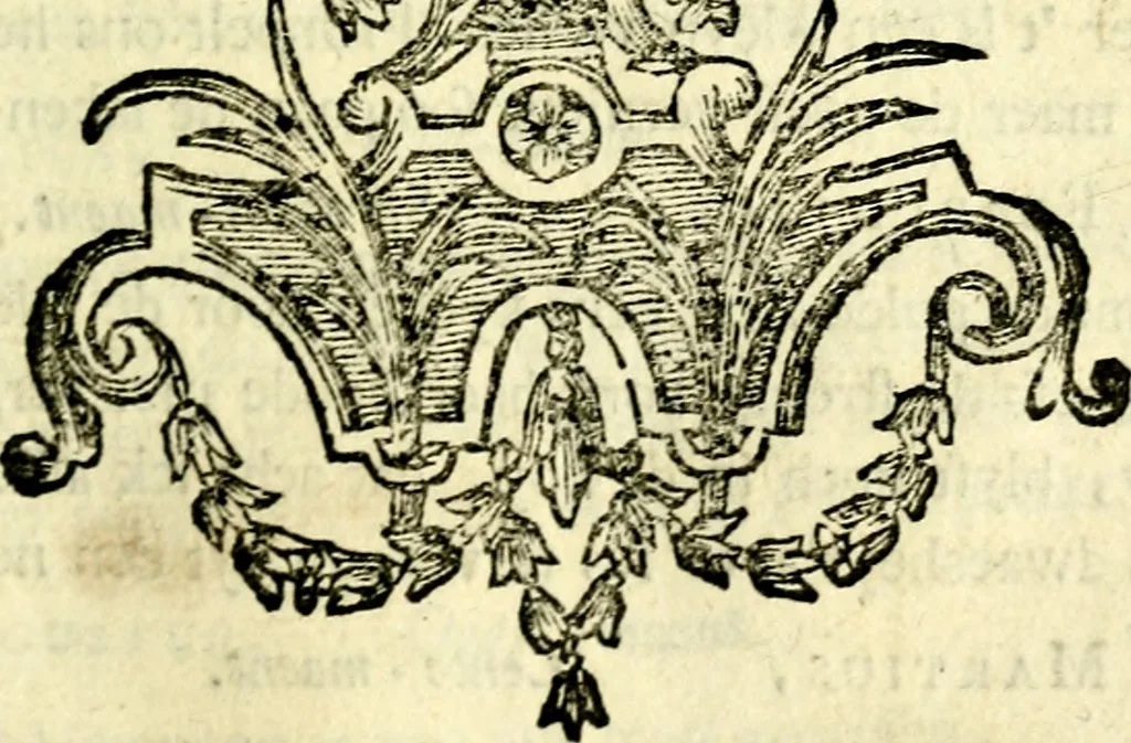 An illustration from Nuttelyck huys-boeck ... Benevens alle de overgebleven gedichten ... de lof-en rouw-gedichten en graft-schriften, 1769, leaf 118