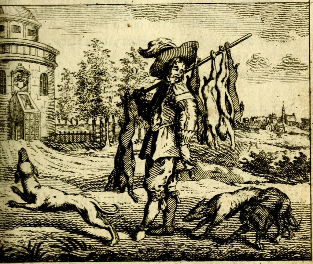 An illustration from Nuttelyck huys-boeck ... Benevens alle de overgebleven gedichten ... de lof-en rouw-gedichten en graft-schriften, 1769, leaf 174