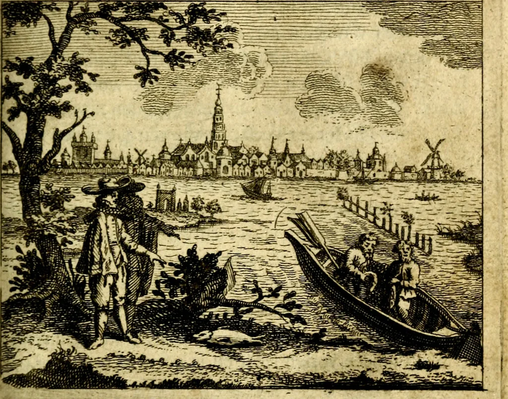 An illustration from Nuttelyck huys-boeck ... Benevens alle de overgebleven gedichten ... de lof-en rouw-gedichten en graft-schriften, 1769, leaf 190
