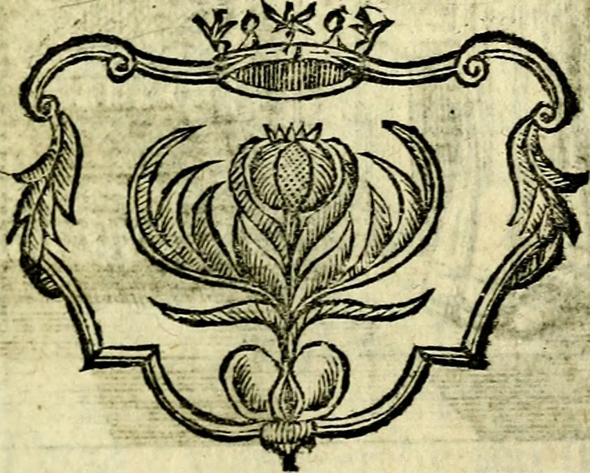 An illustration from Nuttelyck huys-boeck ... Benevens alle de overgebleven gedichten ... de lof-en rouw-gedichten en graft-schriften, 1769, leaf 30