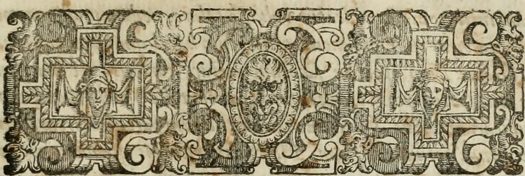 An illustration from ... Nvmerorvm mysteria. Opvs ... in quo mirus in primis, idemq; perpetuus arithmeticae Pythagoricae cum diuinae paginae numeris consensus, ex abditis plurimarum disciplinarum fontibus hausta, multiplici ratione probatur, 1591, leaf 100