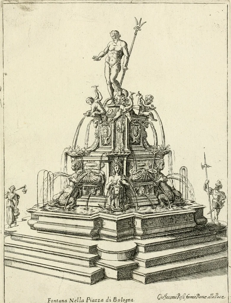 An illustration from Nvova racolta di fontane che si vedano nel alma citta di Roma, Tivoli e Frascati, 1678, leaf 30