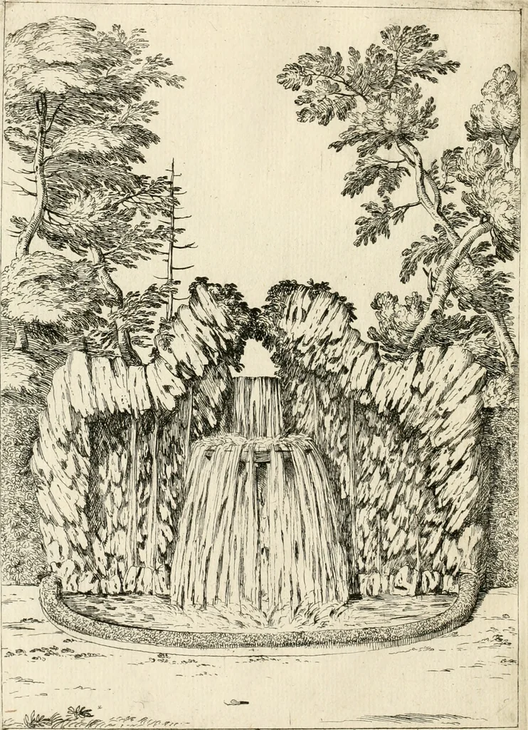 An illustration from Nvova racolta di fontane che si vedano nel alma citta di Roma, Tivoli e Frascati, 1678, leaf 41