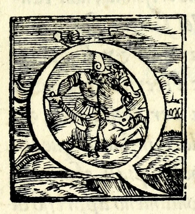 An illustration from Nvovo ragionamento del fabricare le fortezze : si per prattica, come per theorica ; oue diffusamente si mostra tutto quello ch'a tal scientia si appartiene, 1571, leaf 7
