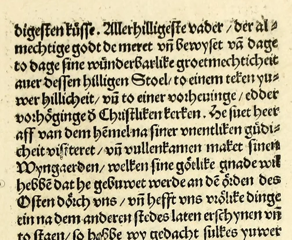 An illustration from Nye vnbekande Lande Unde eine nye Werldt in korter vorgangener Tyd gefunden, 1508, leaf 131
