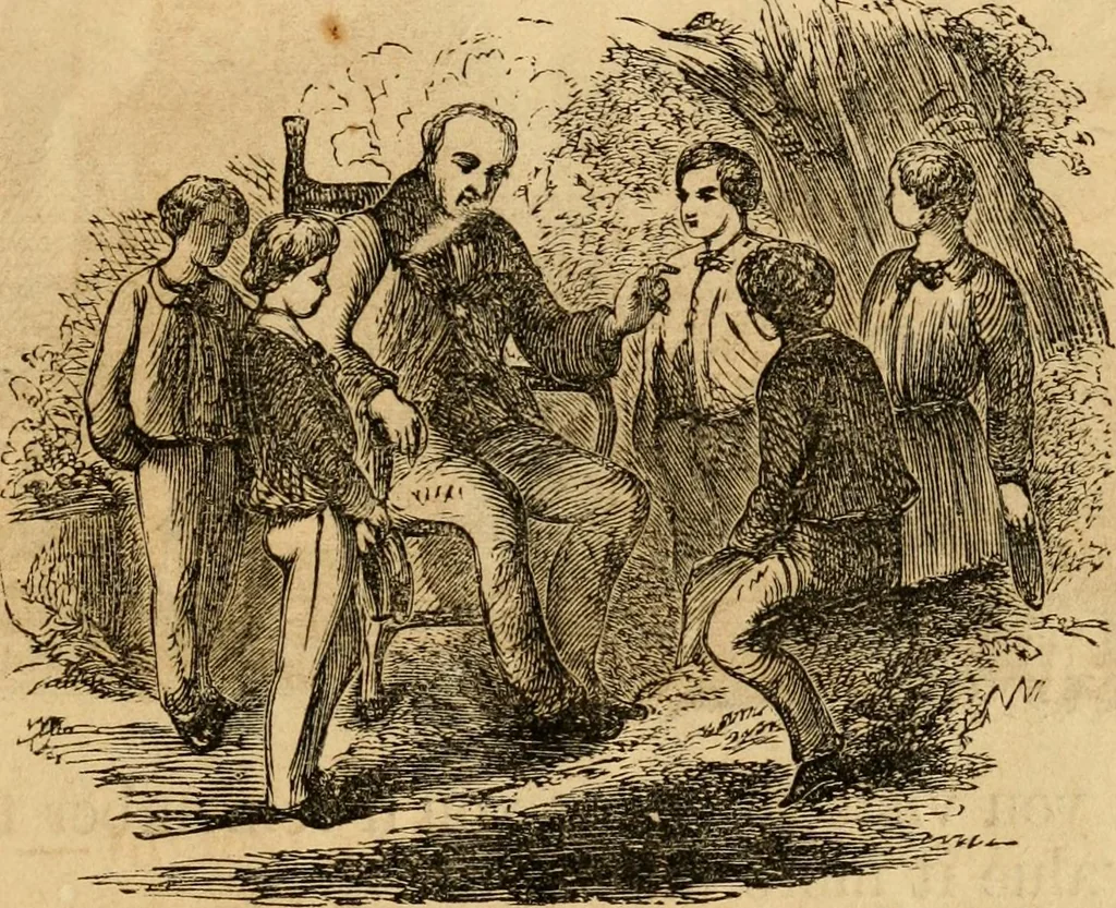 An illustration from Oak Hall pictorial., 1854, leaf 12