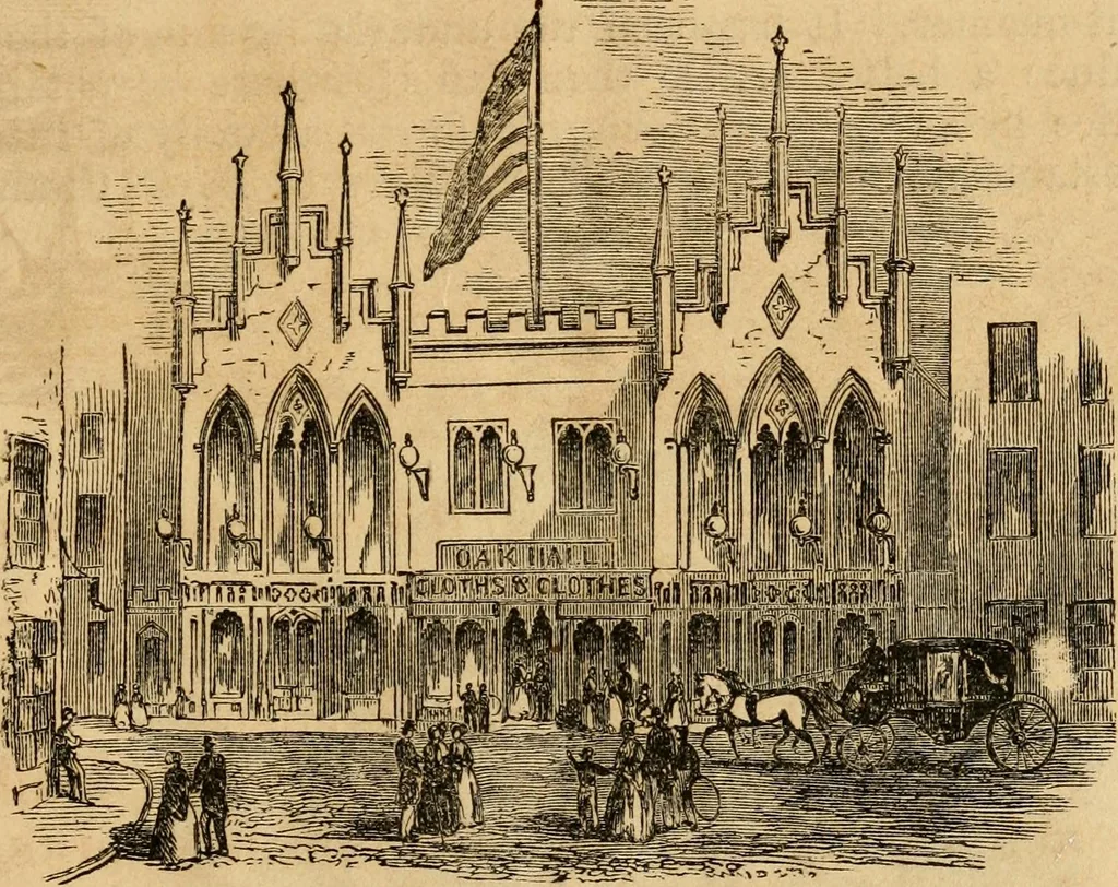 An illustration from Oak Hall pictorial., 1854, leaf 14