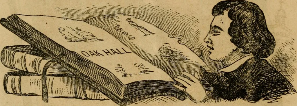 An illustration from Oak Hall pictorial., 1854, leaf 9
