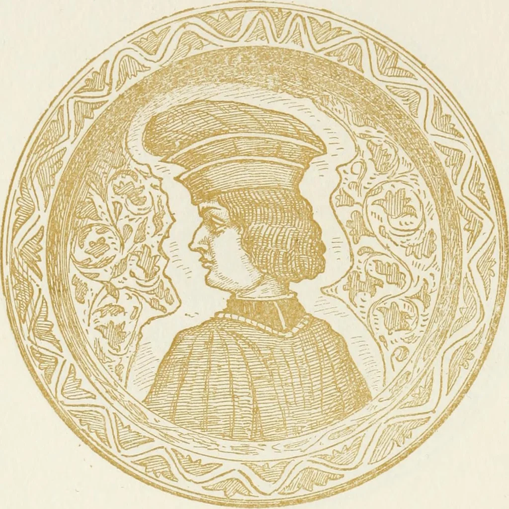 An illustration from Oak-leaf jars; a fifteenth century Italian ware showing Moresco influence, 1903, leaf 103