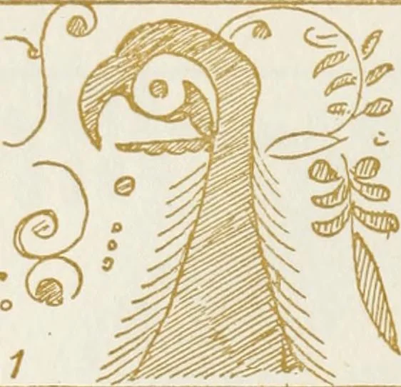 An illustration from Oak-leaf jars; a fifteenth century Italian ware showing Moresco influence, 1903, leaf 107