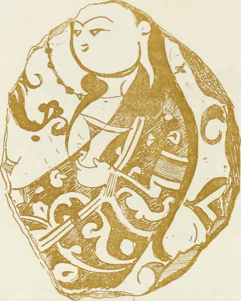 An illustration from Oak-leaf jars; a fifteenth century Italian ware showing Moresco influence, 1903, leaf 119