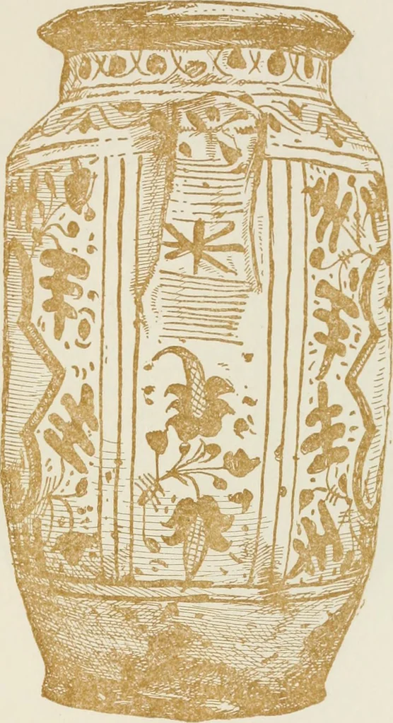 An illustration from Oak-leaf jars; a fifteenth century Italian ware showing Moresco influence, 1903, leaf 56