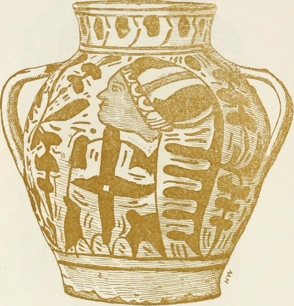 An illustration from Oak-leaf jars; a fifteenth century Italian ware showing Moresco influence, 1903, leaf 63