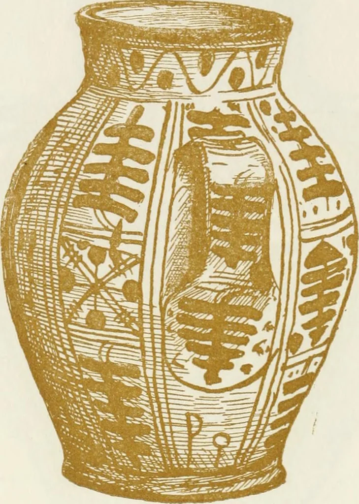 An illustration from Oak-leaf jars; a fifteenth century Italian ware showing Moresco influence, 1903, leaf 75