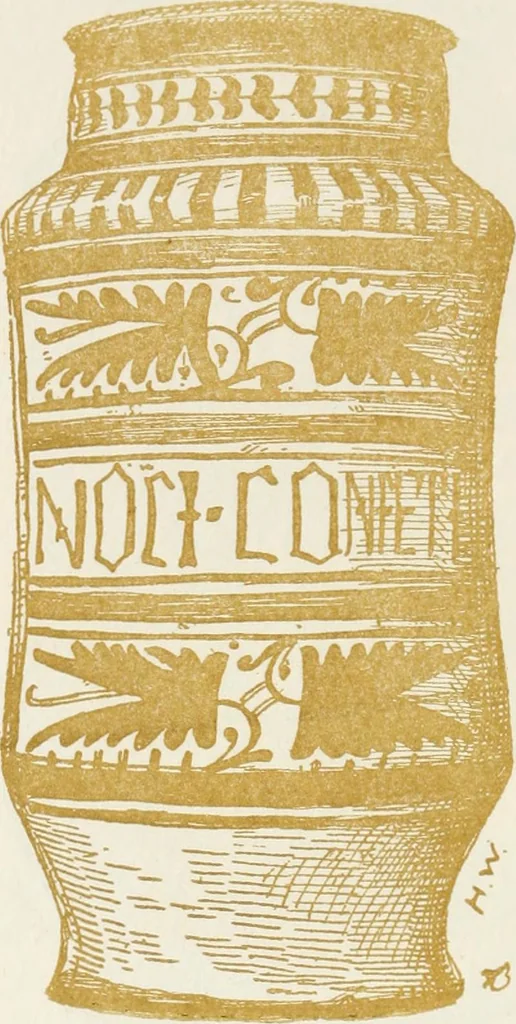 An illustration from Oak-leaf jars; a fifteenth century Italian ware showing Moresco influence, 1903, leaf 93