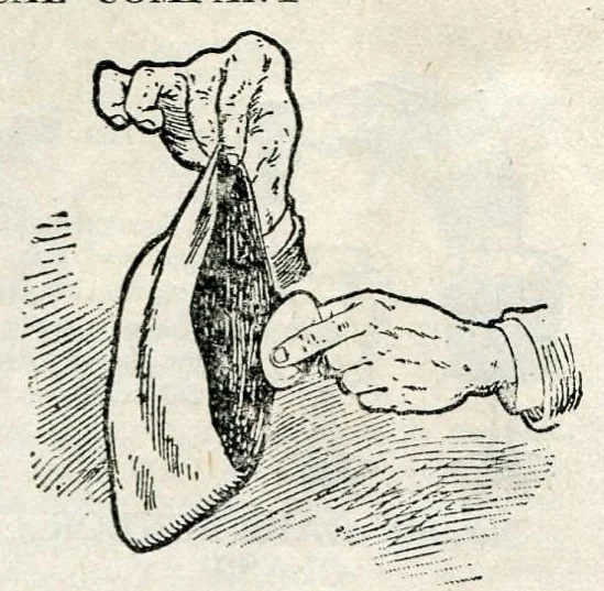 An illustration from Oaks Latest Tricks, Catalogue No. 22: Puzzles, Novelties, Sensational Escapes, and Illusions, 1913, leaf 33