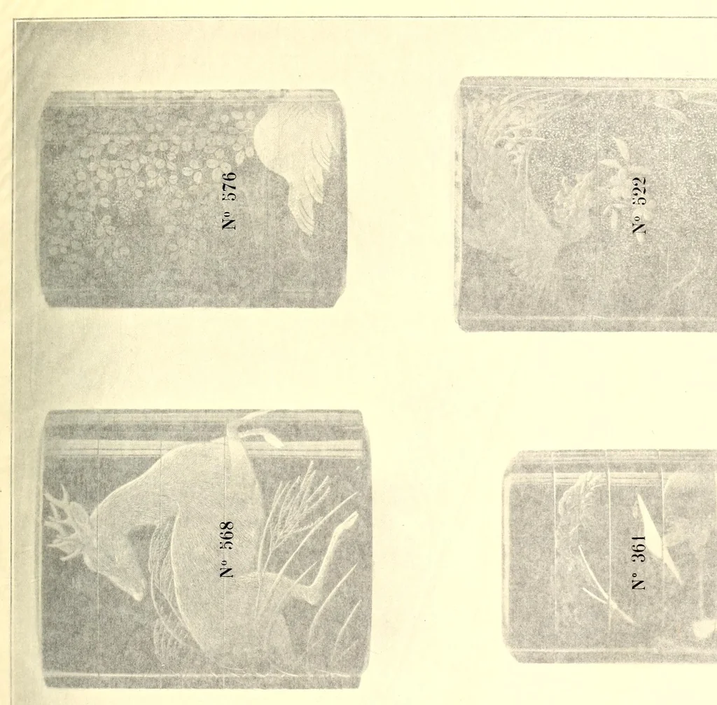An illustration from Objects d'art et peintures du Japon et de la Chine : provenant de la collection Suminokura de kioto, 1907, leaf 115