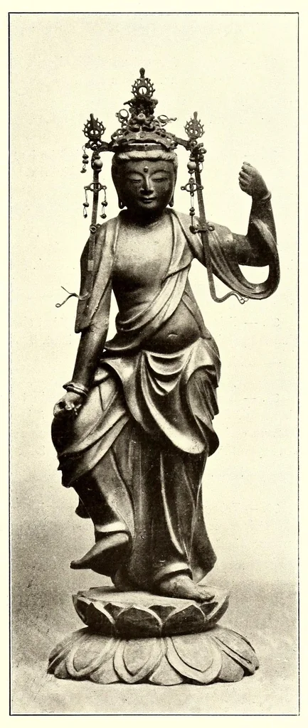 An illustration from Objects d'art et peintures du Japon et de la Chine : provenant de la collection Suminokura de kioto, 1907, leaf 25
