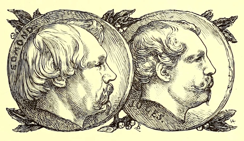 An illustration from Objets d'art Japonais et Chinois peintures, estampes : composant la collection des Goncourt, 1897, leaf 7