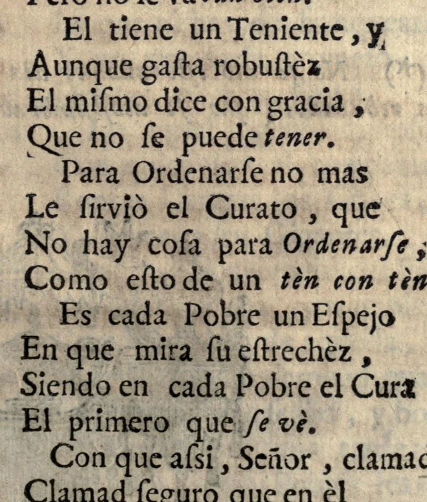 An illustration from Obras metricas : que a distintos assuntos, assi serios, como festivos. Aumentadas en mas de la mitad en esta 2. impression, leaf 255