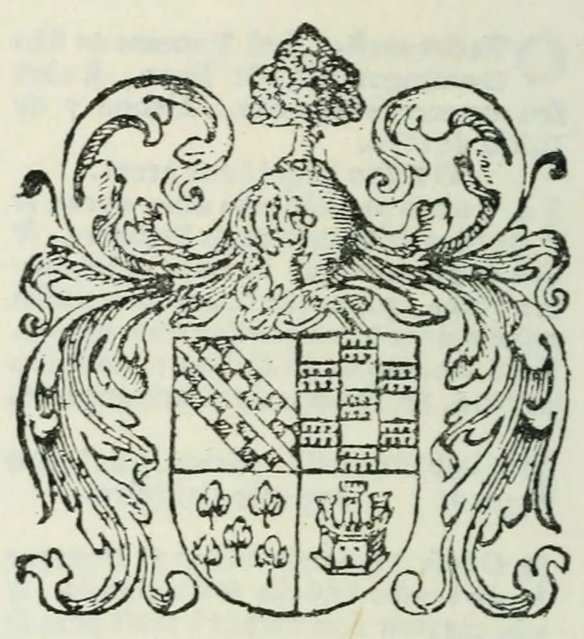An illustration from Obras. Publicadas por el licenciado Luis Tribaldos de Toledo. Emendadas, i mui añadidas en esta 2. ed, 1626, leaf 14