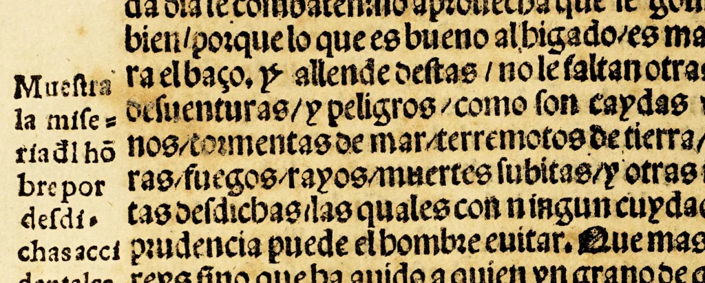 An illustration from Obras q[ue] Francisco Ceruantes de Salazar, ha hecho, glosado, y traduzido, 1546, leaf 120