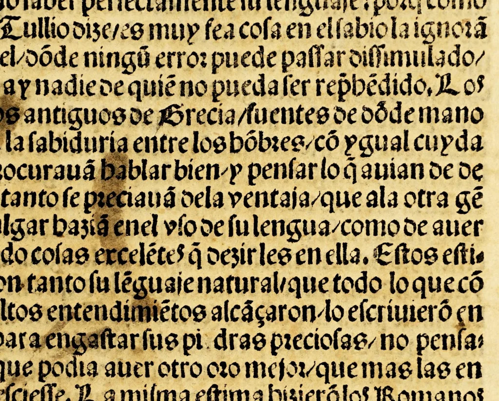 An illustration from Obras q[ue] Francisco Ceruantes de Salazar, ha hecho, glosado, y traduzido, 1546, leaf 17