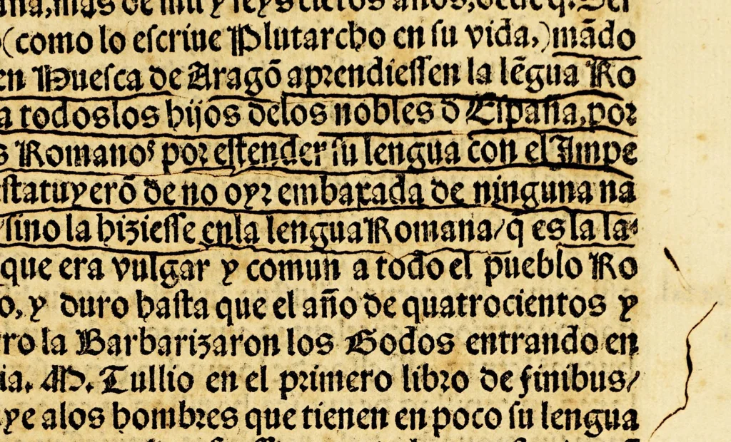 An illustration from Obras q[ue] Francisco Ceruantes de Salazar, ha hecho, glosado, y traduzido, 1546, leaf 211