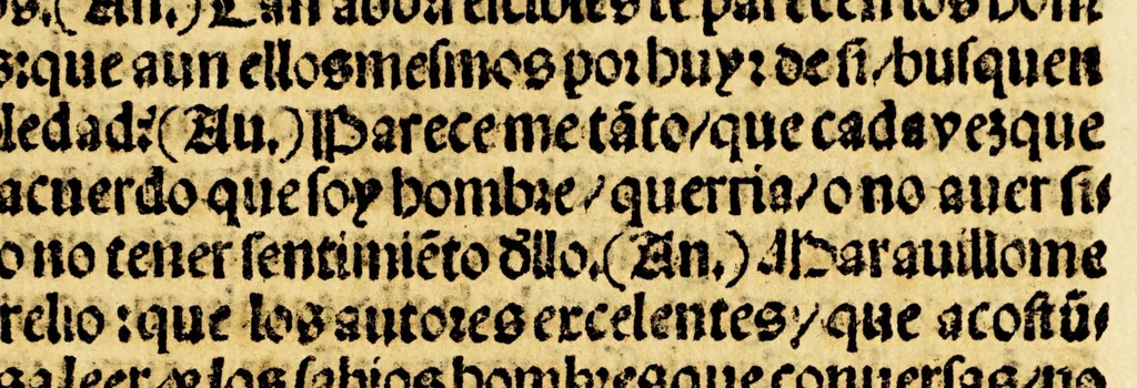 An illustration from Obras q[ue] Francisco Ceruantes de Salazar, ha hecho, glosado, y traduzido, 1546, leaf 35