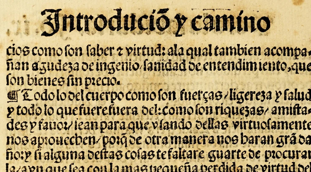 An illustration from Obras q[ue] Francisco Ceruantes de Salazar, ha hecho, glosado, y traduzido, 1546, leaf 374