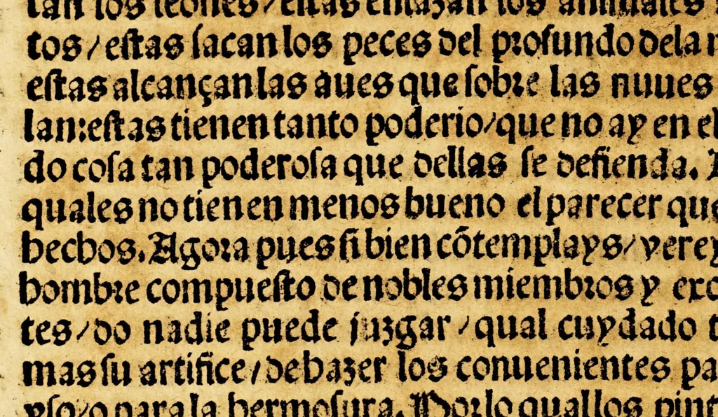 An illustration from Obras q[ue] Francisco Ceruantes de Salazar, ha hecho, glosado, y traduzido, 1546, leaf 60